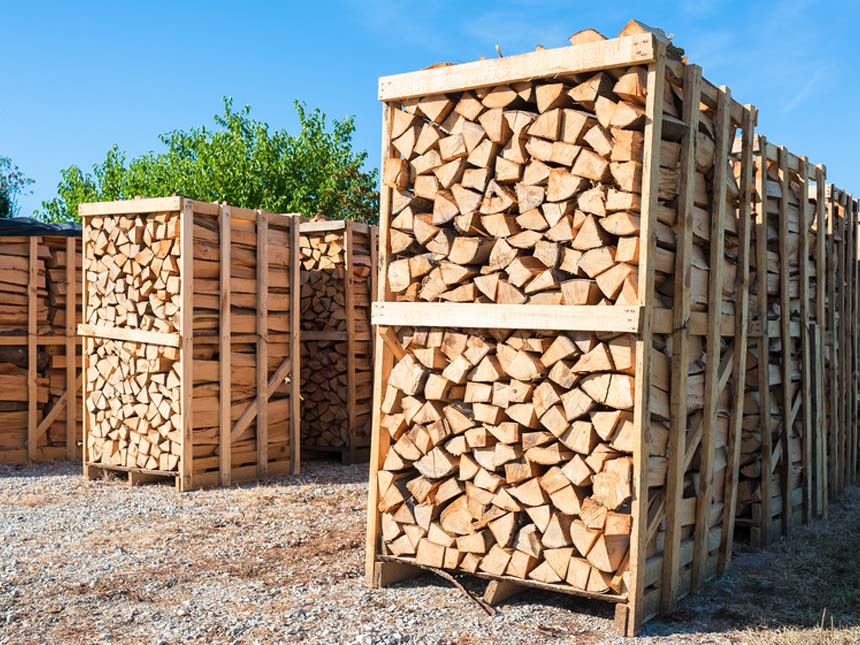 Stacks of Firewood