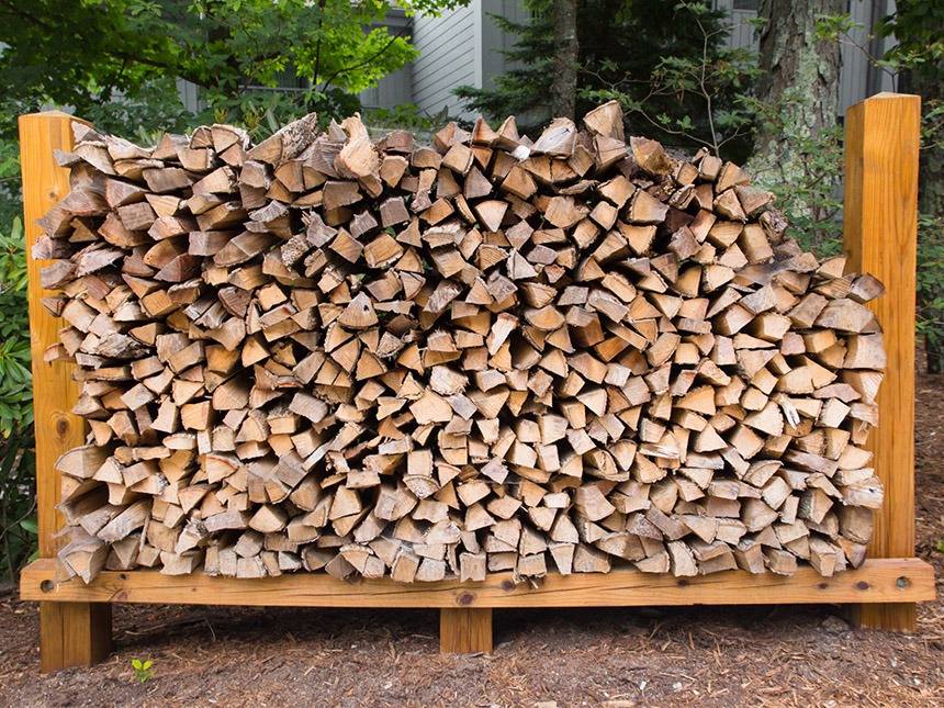 Firewood Log Rack